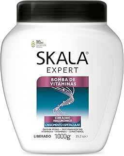 Skala Expert Bomba de Vitaminas, SOS Fortalecimento dos Fios, Brazilian Hair Vitamin Treatment