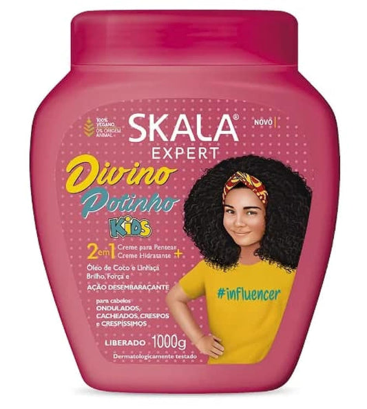 SKALA - Expert - Creme de Tratamento 2 em 1 Crespinho Divino 1 Kg - (Divine Little Curls 2 in 1 Treatment Cream