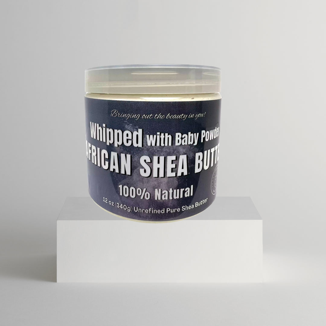 WHIPPED SHEA BUTTER - BABY POWDER