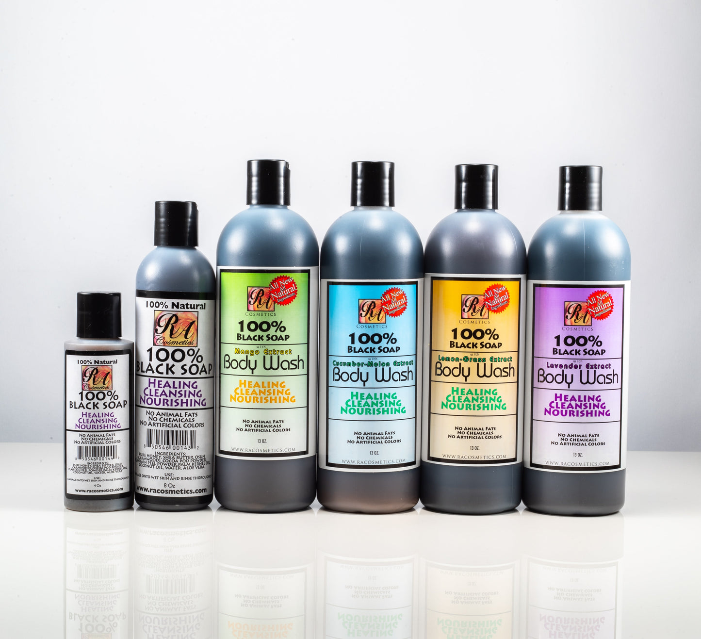 LIQUID BLACK SOAP- LEMONGRASS