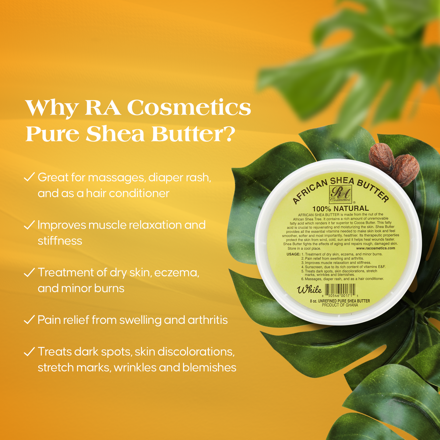PURE SHEA BUTTER - IVORY