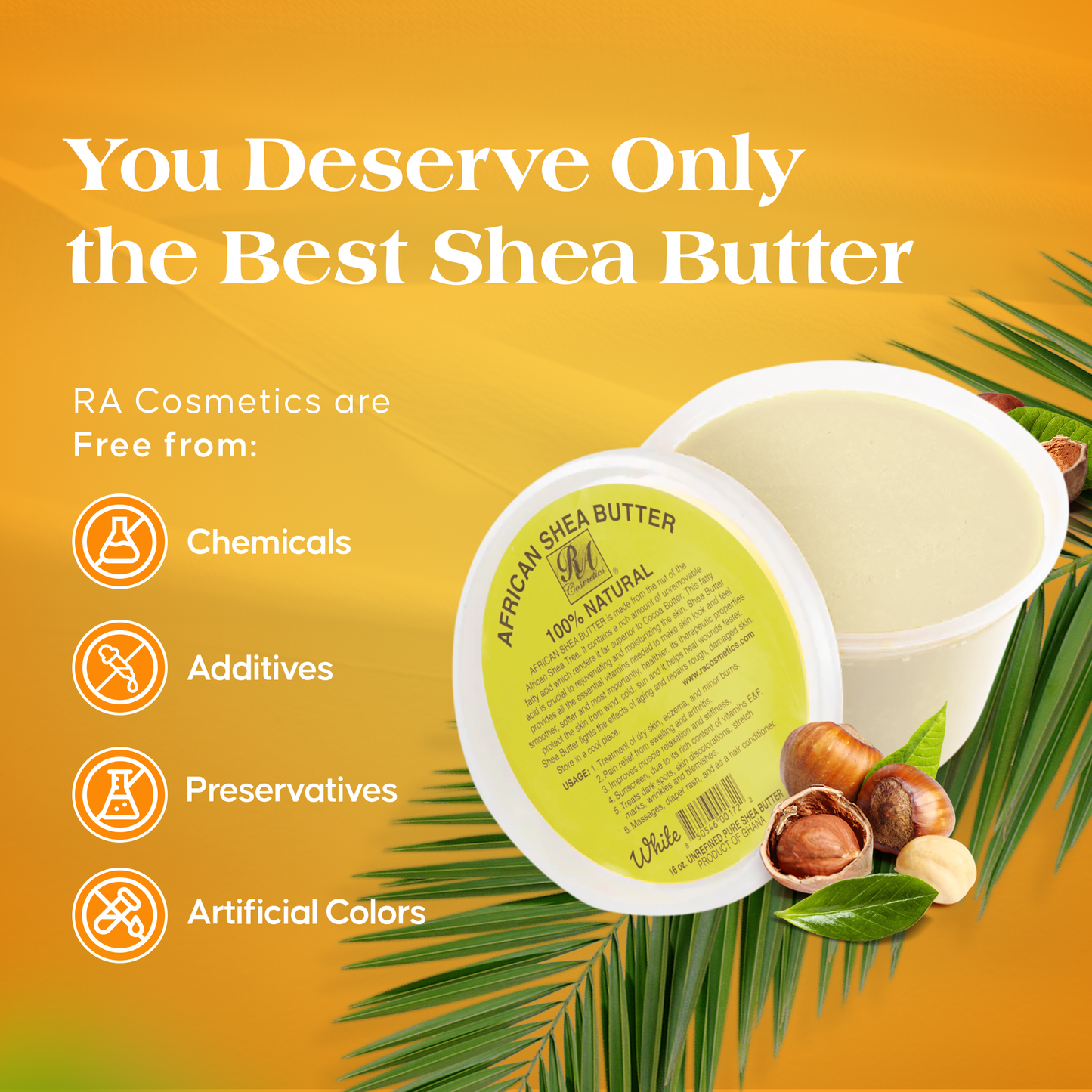 PURE SHEA BUTTER - IVORY