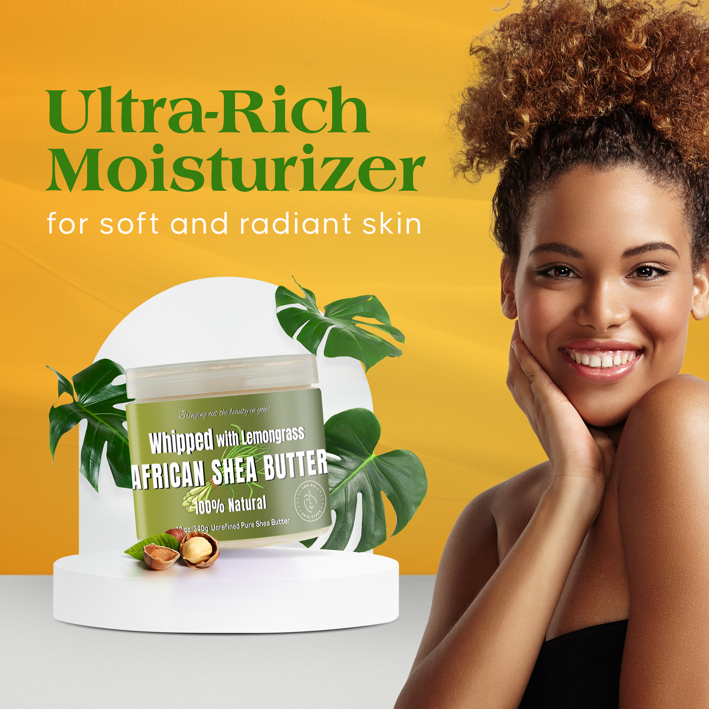 WHIPPED SHEA BUTTER - LEMONGRASS