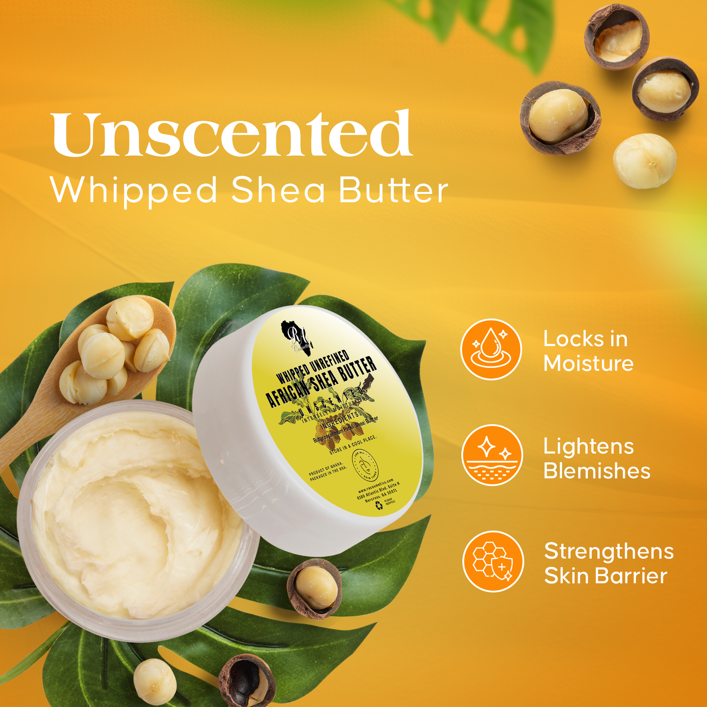WHIPPED SHEA BUTTER - UNSCENTED