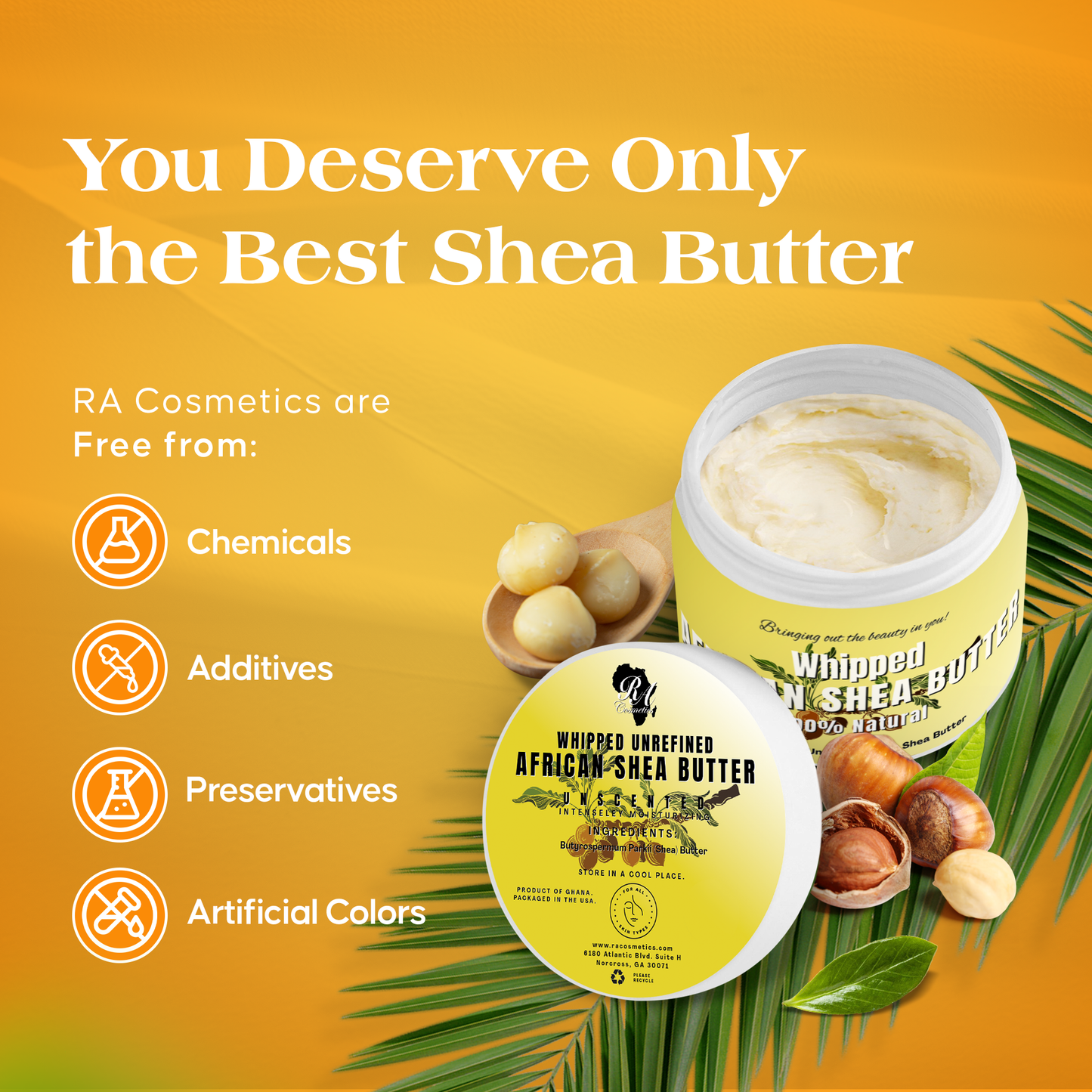 WHIPPED SHEA BUTTER - UNSCENTED