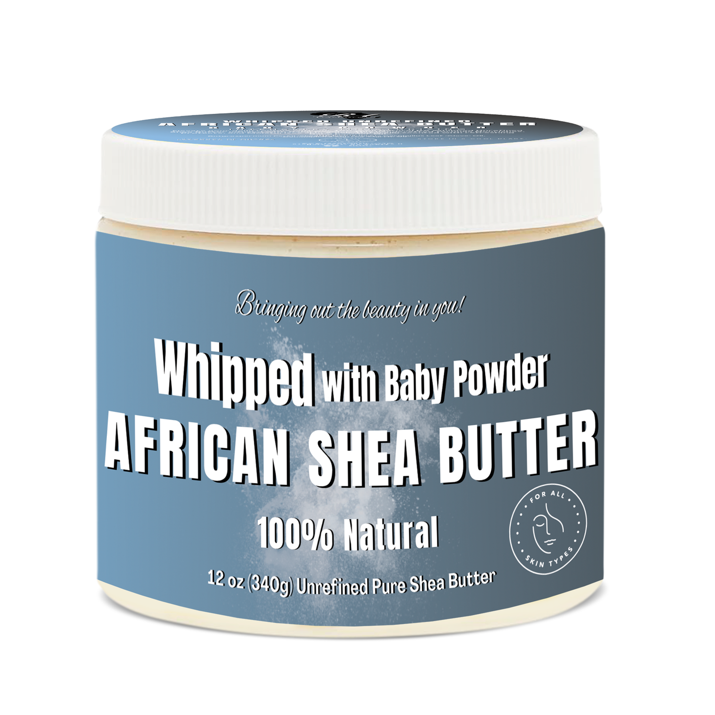 WHIPPED SHEA BUTTER - BABY POWDER