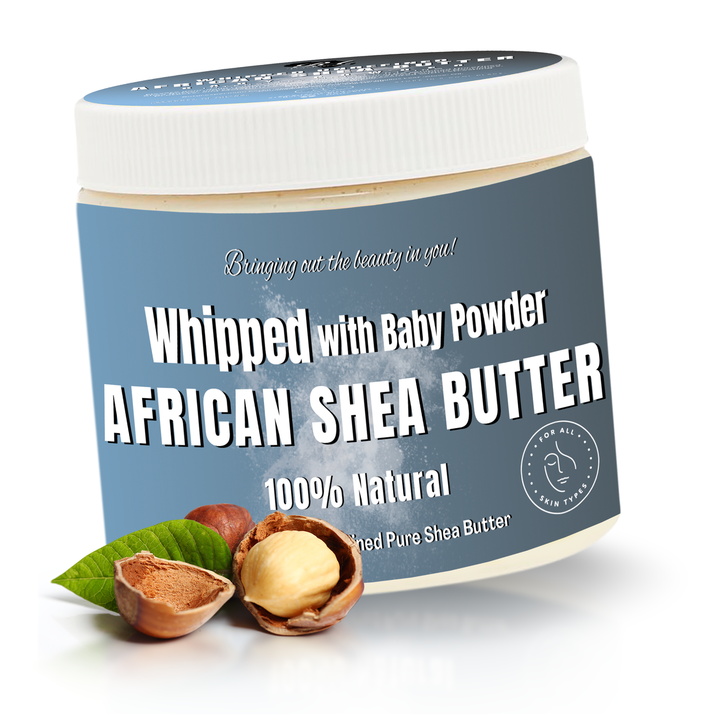 WHIPPED SHEA BUTTER - BABY POWDER