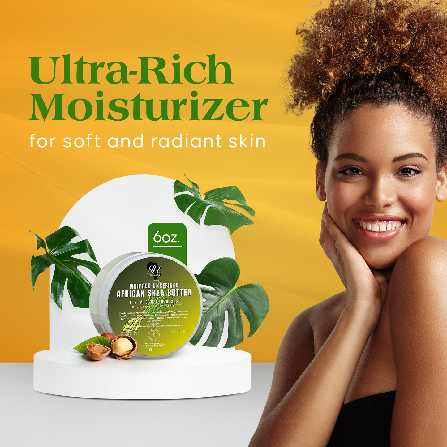 WHIPPED SHEA BUTTER - LEMONGRASS