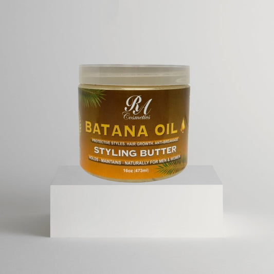 Batana Oil Styling Butter - Protective Styles, Hair Growth, Anti-Breakage