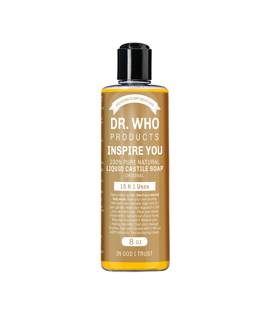 Morning Glory's Dr. Who LIQUID CASTILE SOAP ORIGINAL