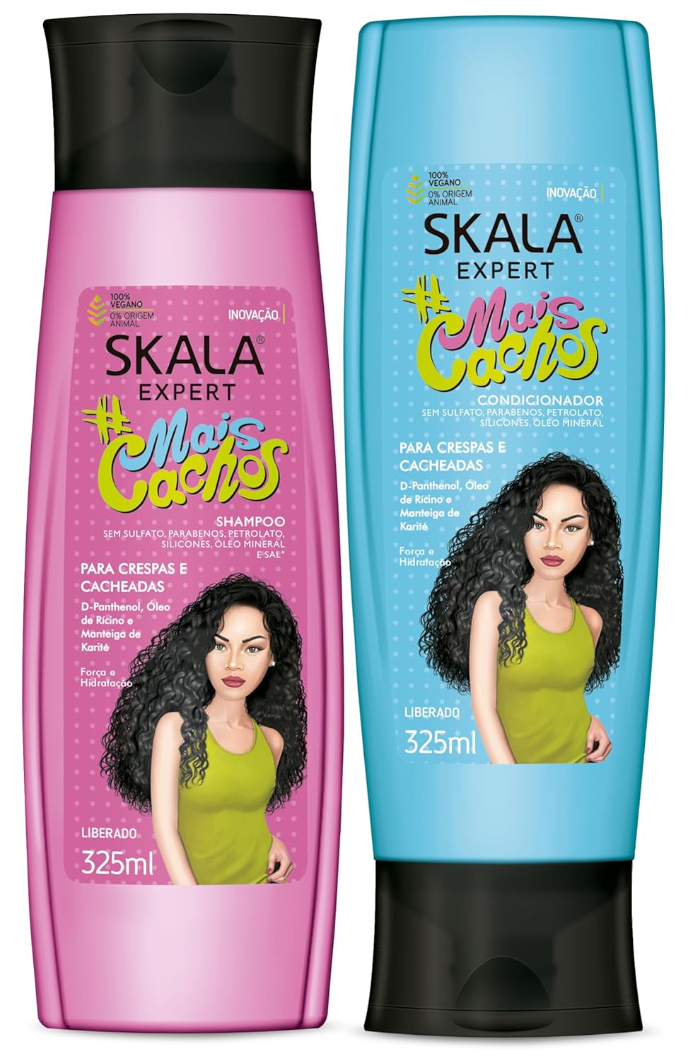 SKALA Expert Mais Cachos Shampoo and Conditioner