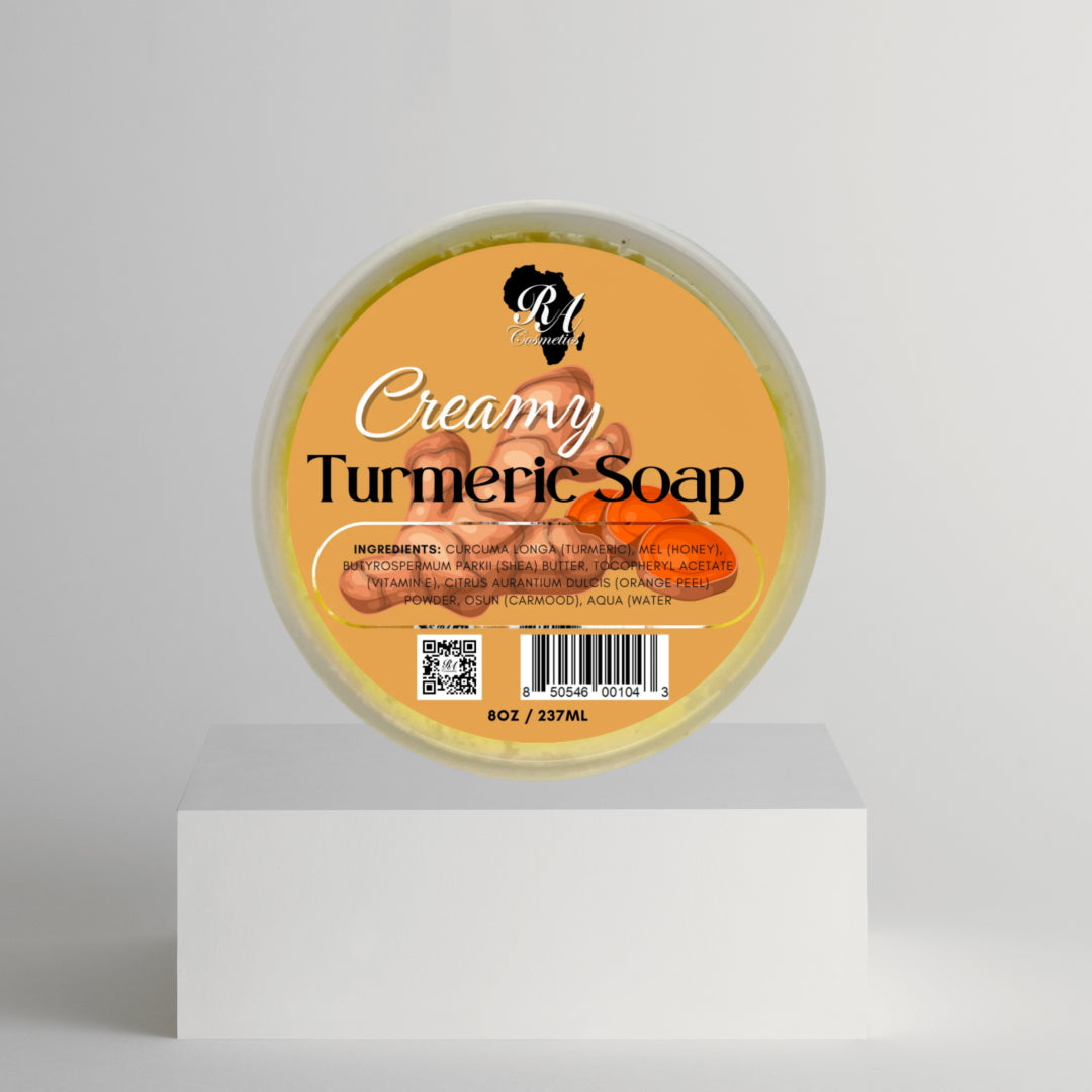 100% Creamy Turmeric Natural Soap