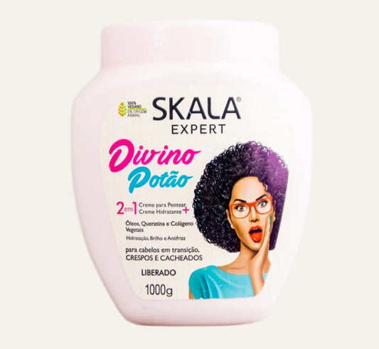 Skala - Expert - Creme de Tratamento 2 em1 Crespo Divino 1 Kg - (Divine Curls 2 in 1 Treatment Cream
