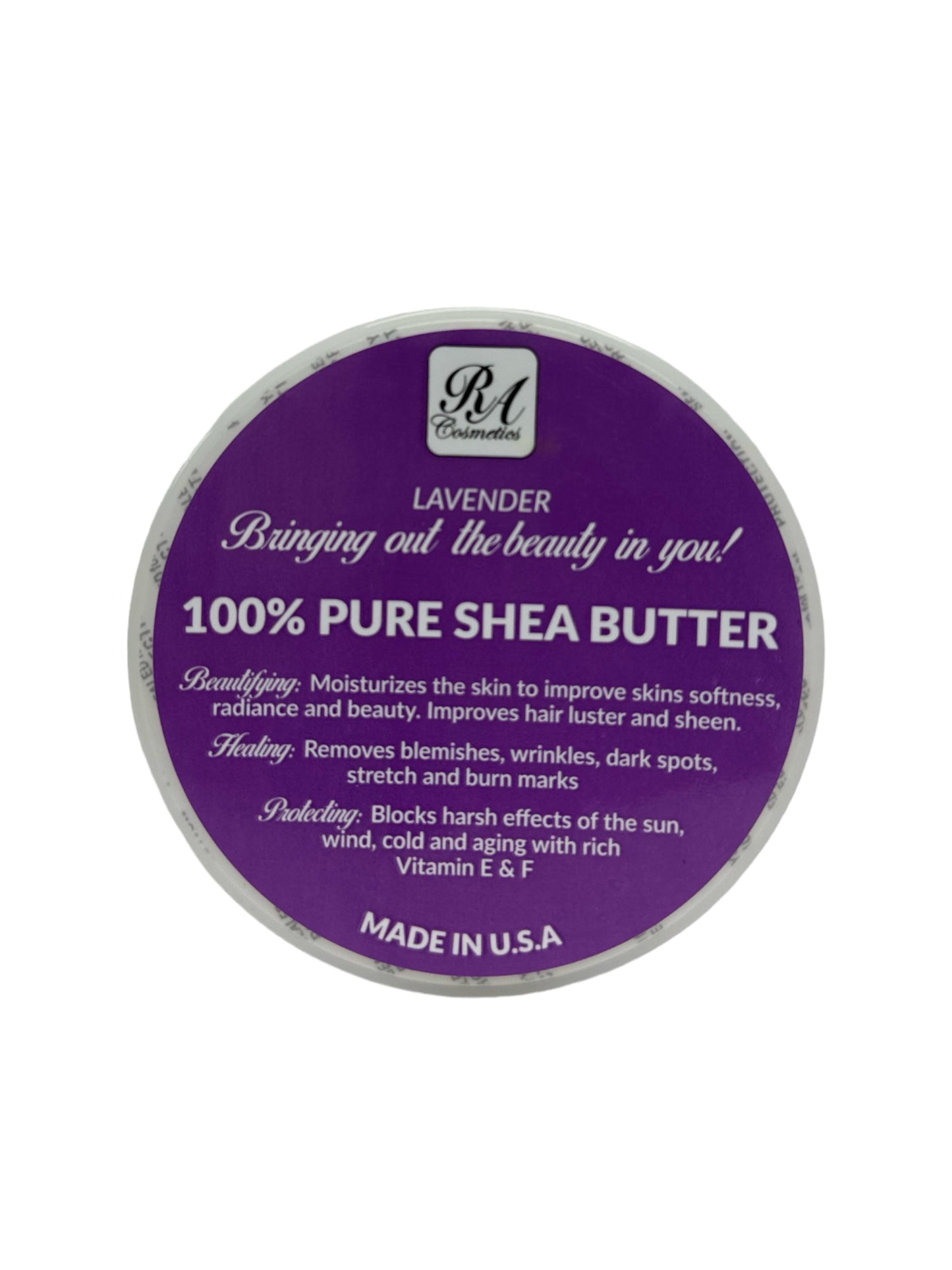 PURE SHEA BUTTER - LAVENDER 4oz