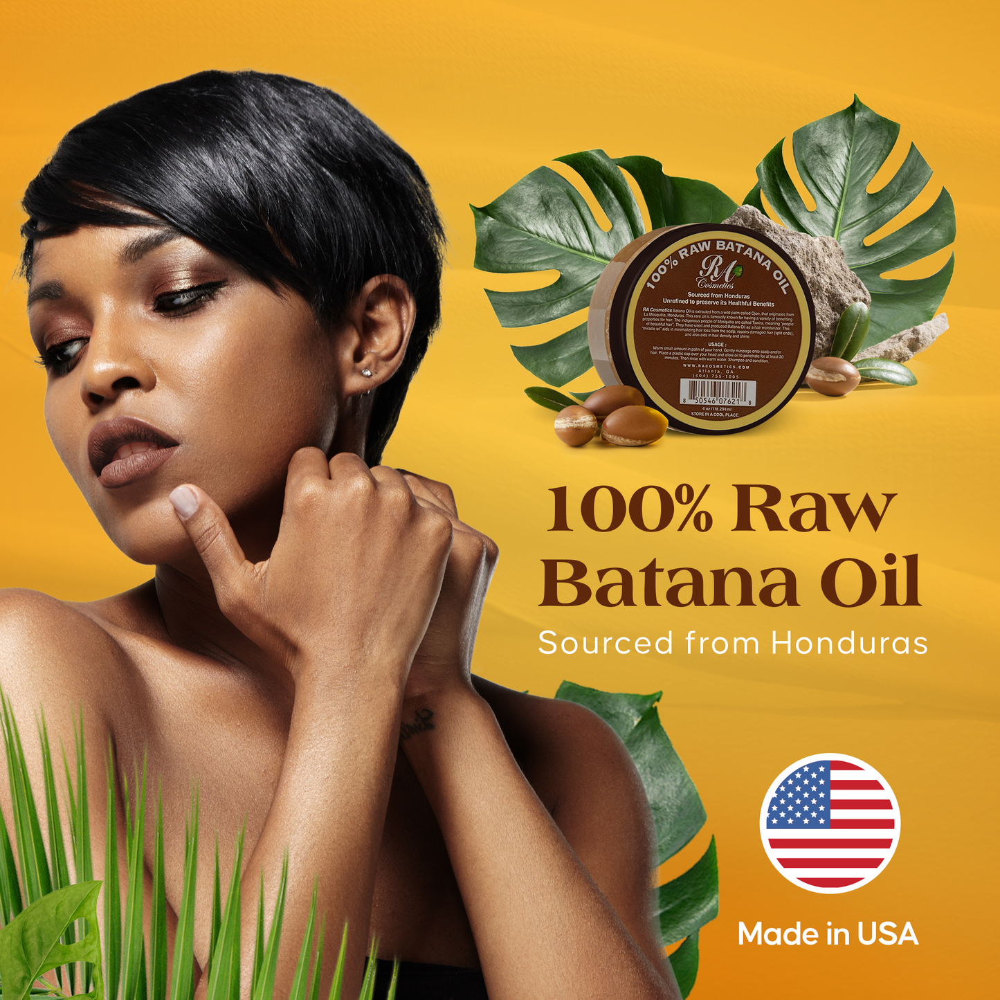 100% Raw Batana Oil