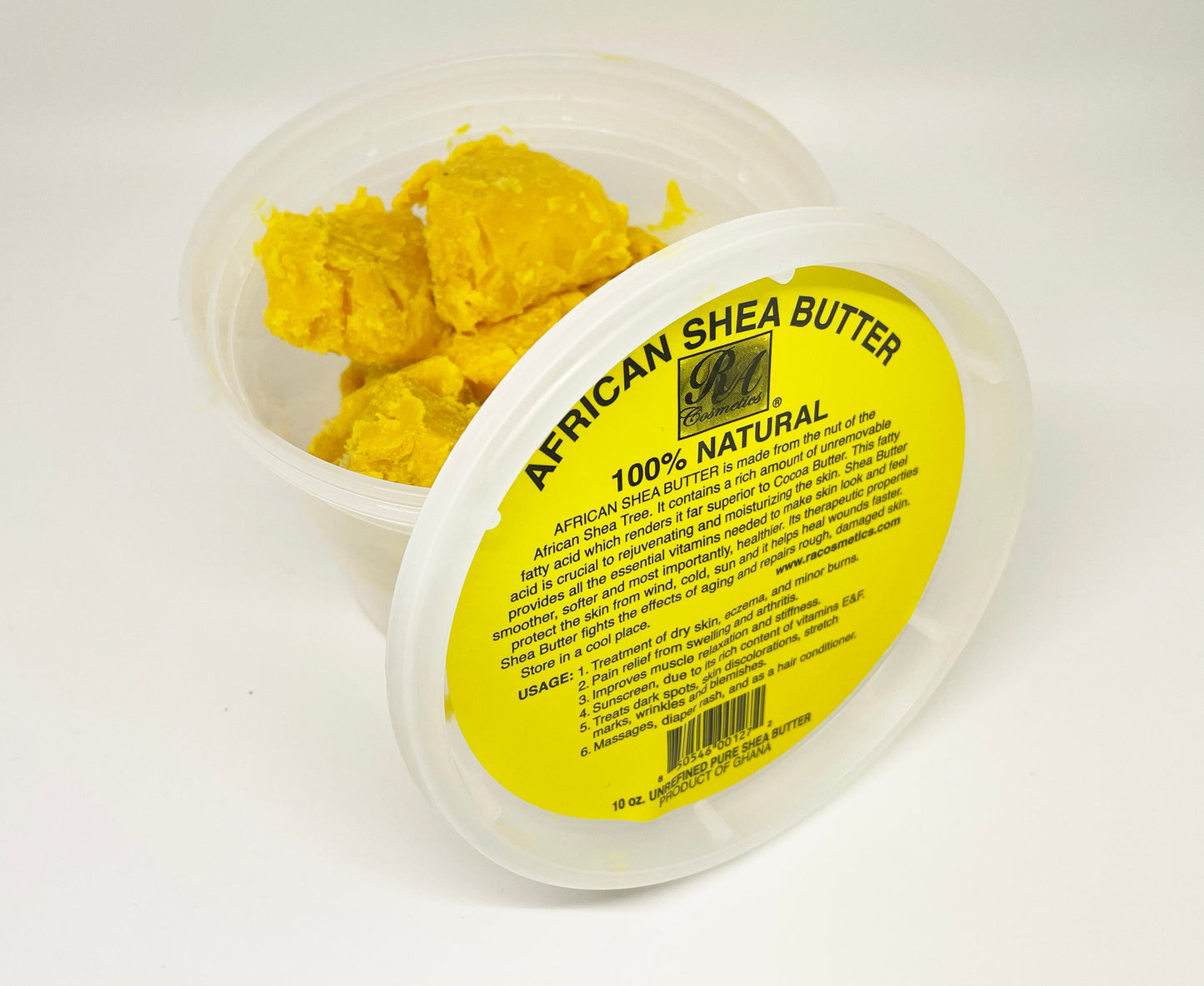 PURE UNREFINED SHEA BUTTER - YELLOW CHUNKY