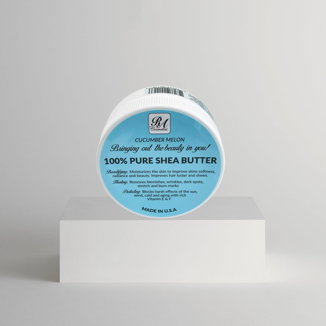 PURE SHEA BUTTER - CUCUMBER MELON 4oz