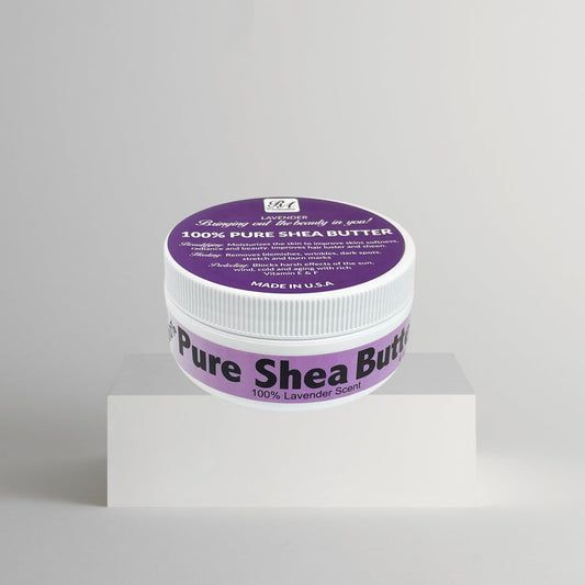 PURE SHEA BUTTER - LAVENDER 4oz