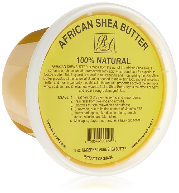 PURE UNREFINED SHEA BUTTER - YELLOW